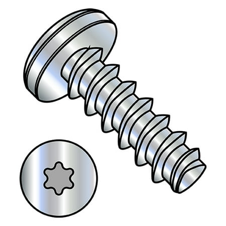 

M4-1.75X20 Metric 6 Lobe Pan Thread Rolling Screw 45 Degree Full Thread Zinc (Pack Qty 6 000) BC-M420LTP4