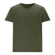 thumbnail image 1 of Blusas y camisas de manga corta con cuello en V para hombre, informales, elásticas, de manga corta, transpirables, con cuello en V y corte ajustado., 1 of 4
