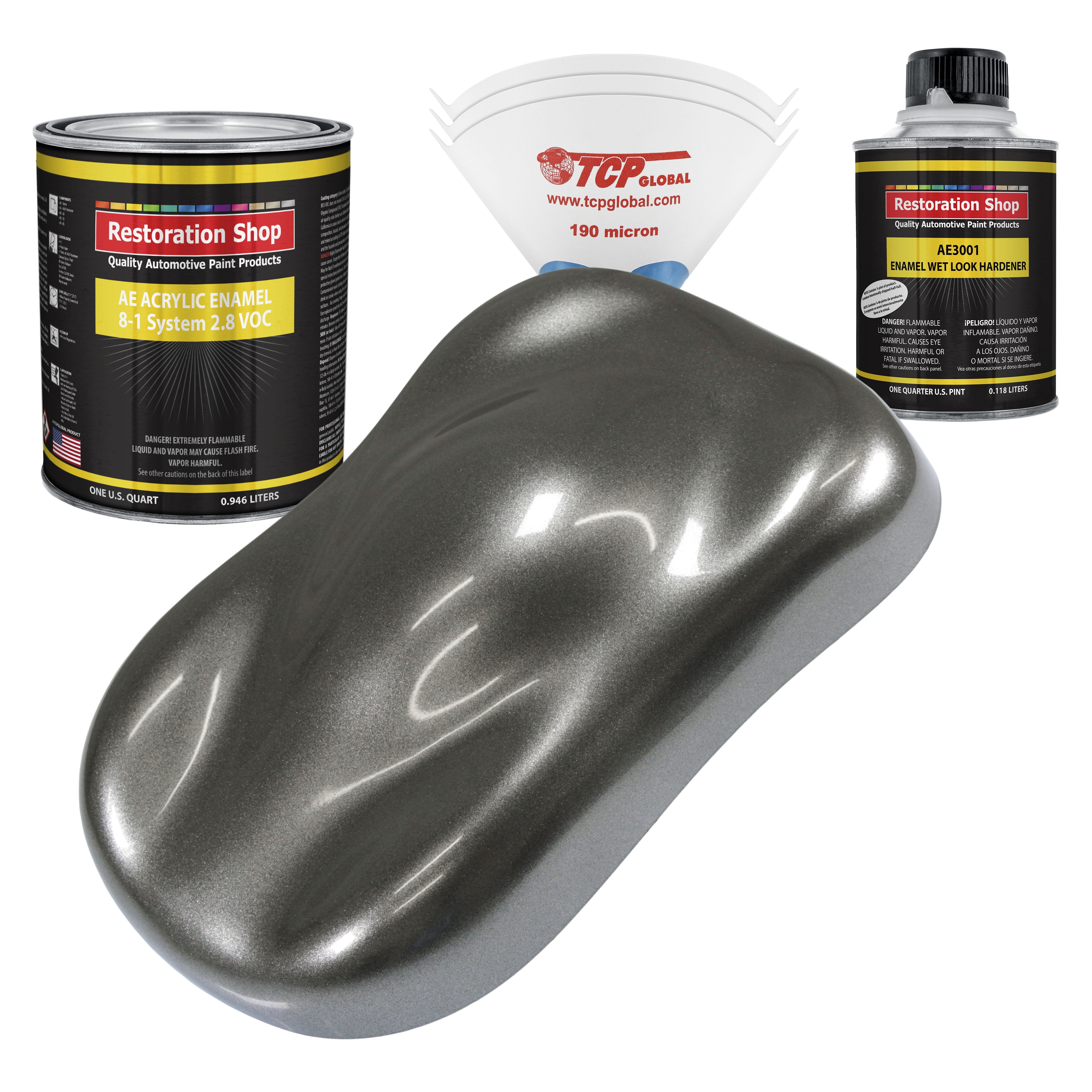 Restoration Shop Charcoal Gray Firemist Acrylic Enamel Auto Paint