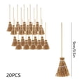 thumbnail image 3 of 20PCS Mini Witch Brooms Halloween Decorations - Perfect for Spooky Parties, Craft Projects, Dollhouses, and Garden Scenes - Whimsical Ornaments for Halloween Enthusiasts, 3 of 7