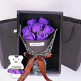 thumbnail image 3 of 7 Rose Soap Flower Gift Box Small Bouquet For Wedding Valentine Day Gifts, 3 of 5