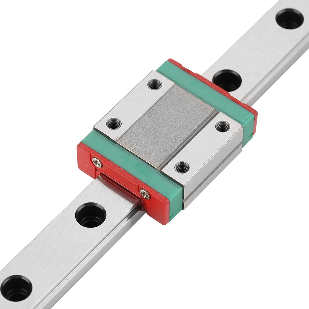 Linear Guide Rail MGN12 Precision Measuring Equipment 300mm with Bearing Steel 4-Point Slide Rail 