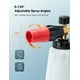 thumbnail image 4 of Lanzador de espuma Foam Cannon AstroAI para coche pesado, botella de 1 litro, 4 of 9
