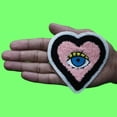 thumbnail image 2 of C&D Visionary P-DSX-4666 DSX Heart Eye Chenille Patch Multi Color, 2 of 2