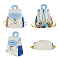thumbnail image 5 of URSOFINE Lightweight Color Block Drawstring Backpack Cute Mini Backpack Casual Daypack, 5 of 7