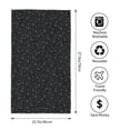 thumbnail image 2 of Fotbe Constellation Toalla Premium con Patrón, Toalla de Microfibra de Secado Rápido, Ligera y Altamente Absorbente (27.5x16in), Ideal para Uso Diario, 2 of 6
