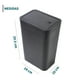 thumbnail image 3 of TESSO HOME Botes de Basura 3 Piezas con Tapa Cubos de 10 Litros Papeleras para Residuos Ideal para Cocina, Baño y Oficina., 3 of 7