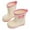 Pink, variant on Girls Rain Boots On Outdoor Play Shoes Durable Comfortable Kids Footwear For Puddles
