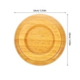 thumbnail image 2 of FUEENIRVA 4 Pcs Round Piano Mat Wooden Floor Protector Anti-Slip Home Use, 2 of 6