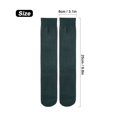 thumbnail image 3 of Deago 2 Pairs Men's Ultra Thin Sheer Dress Socks Soft Nylon Summer Silky Business Socks Breathable Work Trouser Sox Mid Calf, Green, 3 of 8