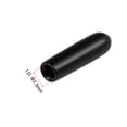 thumbnail image 3 of Protectores de rosca Uxcell Tapas de extremo de vinilo 50 piezas 0.1" Negro, 3 of 3