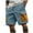 Light Blue, variant on Mgmyaa Mens Cargo Shorts Casual Drawstring Elastic Waist Corduroy Summer Beach Shorts with Pockets