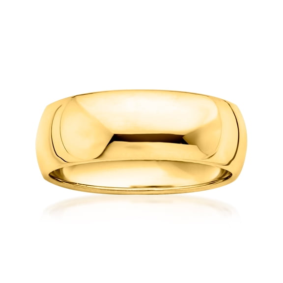 Ross-Simons Italian 14kt Yellow Gold Dome Ring, Women's, Adult