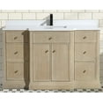 thumbnail image 3 of Redondo 55" Bathroom Vanity Ash Oak, 3 of 10