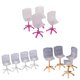 thumbnail image 1 of 4 piezas de muebles para muñecas, silla de juguete para accesorios de muñecas de moda de 12 pulgadas Macarena Silla Muebles Muñeca 4pcs, 1 of 8