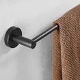 thumbnail image 4 of Bathroom WC 50cm Wall Mounted Towel Rack, Black, 4 of 4