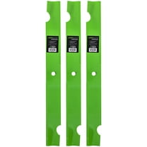 LawnRAZOR Blade for Bad Boy 72 inch Deck 038-7230-00 Notched High Lift 3 Pack 810-CBL2489D