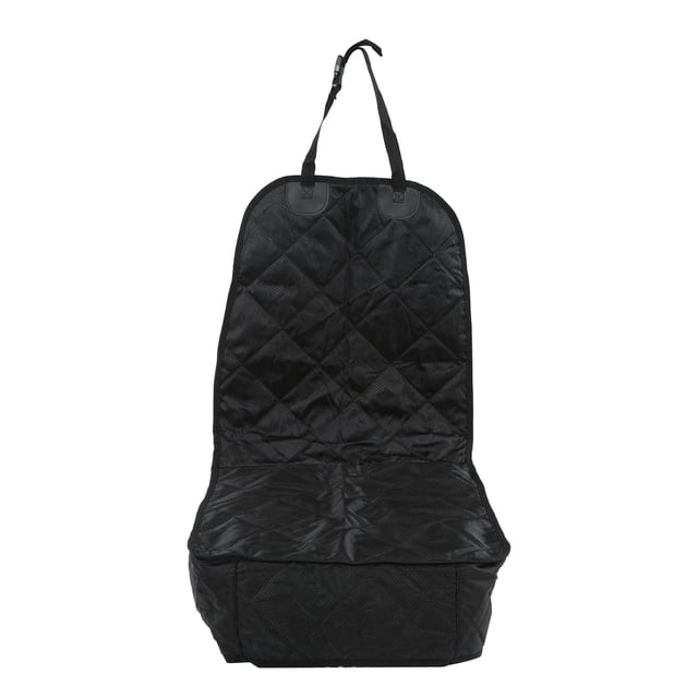 Funda para asiento de coche, impermeable, resistente a arañazos y suciedad, funda para asiento delantero de mascota con hebilla de correa para automóvil