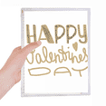 thumbnail image 1 of Carnet de Notes style Citation Joyeuse Saint-Valentin journal Rechargeable Papeterie, 1 of 3