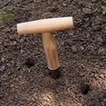 thumbnail image 4 of pitrice Garden Hole Punching Tool T Handle Puncher Fertilizing Seedling Gardening Tool Planting Soil Puncher, 4 of 9