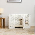 thumbnail image 4 of IRIS 61 cm Dog Exercise Playpen White 4-Panel, 4 of 17