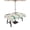 Beige, variant on Square Outdoor Tablecloth with Umbrella Hole Green Bottle Eucalyptus Outside Table Cloth Waterproof Patio Table Cover Country Rustic Leaves Wooden Zipper Tablecloths for Picnic Camping 54x54 Inch