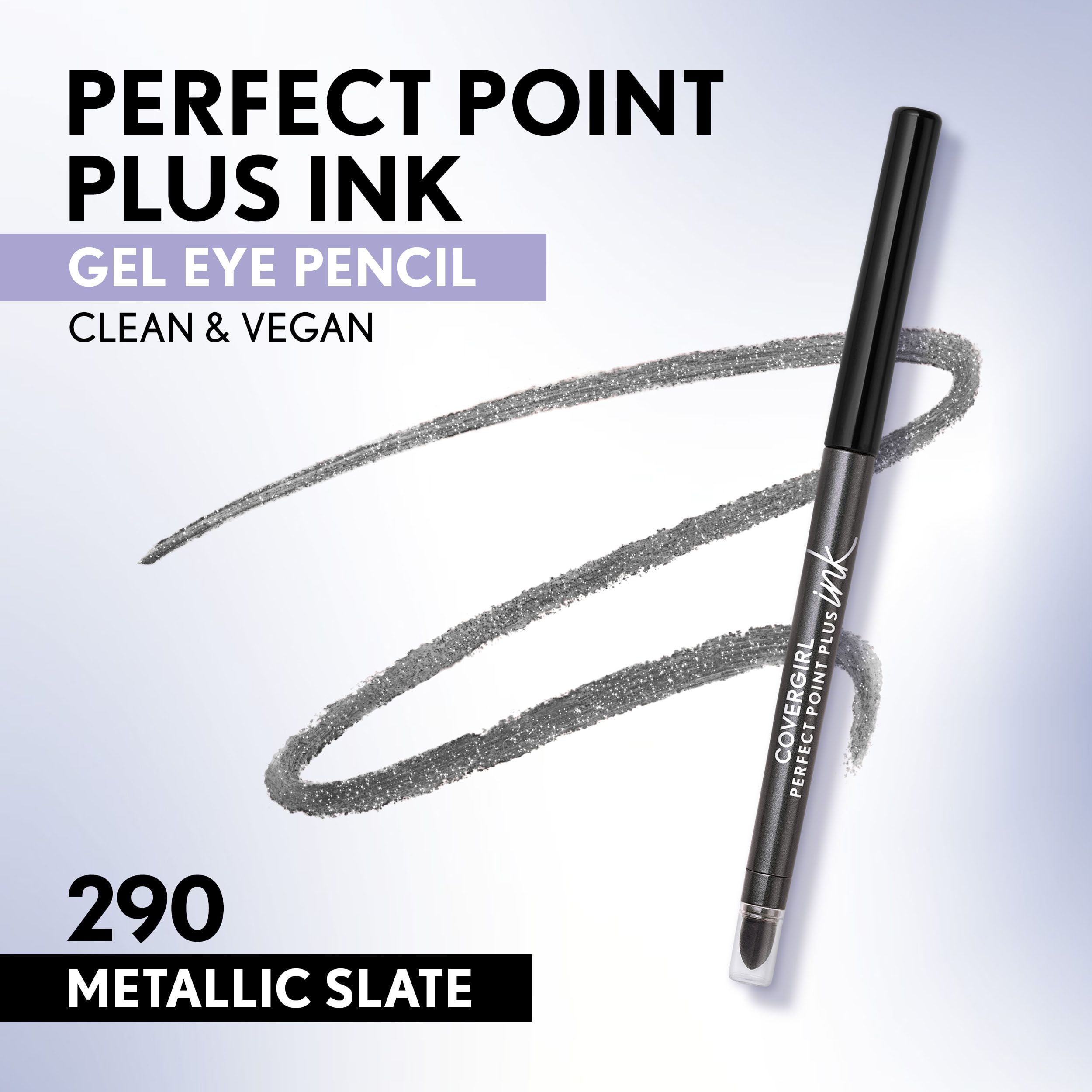 COVERGIRL Defining Moment All Day Eyeliner, 115 Silver Metallic