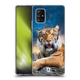 thumbnail image 1 of Head Case Designs Wildlife Tiger Sky Background Soft Gel Case Compatible with Samsung Galaxy A51 5G (2020), 1 of 7