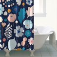 thumbnail image 4 of Rustic Garden Shower Curtain Waterproof Bathroom Decor with Hooks, 4 of 5