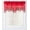 RED, variant on 1-Piece Wave Valance with Bead-Trim Tassels, Semi-Sheer Light-Filtering, Rod Pocket, Tailored for Kitchen and Living Room Décor Red Color, 52" Wide x 18" Length."