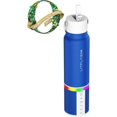 thumbnail image 5 of LITFLASK Smart Water Bottle with Premium Bluetooth Speaker, Blue, Portable Charger, LED Light, Stainless Steel, Mix & Match Colors, 20oz - Oprah's Favorite Things 2024, 5 of 9