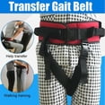 thumbnail image 4 of 20PCS Gait Belt with Handles and Leg Loops,Gate Belt for Elderly,Transfer Belt Adjustable,Patient Lift Sling,Disabled Aid,One-Click Quick Release Locking Buckle,L, 4 of 5