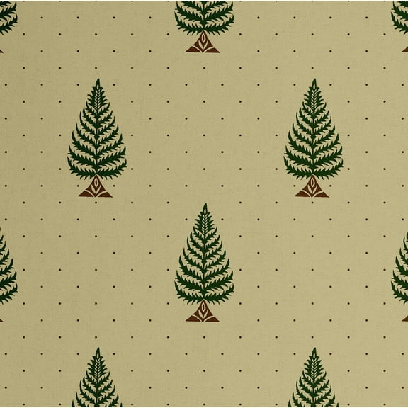 S4Sassy Self-Stick Decorative Boho Wallpaper, Pine Tree Block Print Wall Paper, Plain Vinyl Waterproof Contact Paper, Beige, 25"X120" Removable Renter Wall Covering For Bedroom, Dining Room