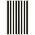 thumbnail image 1 of Aspen Brands RUG5BLK57 5 x 7 ft. Strips of European Design Rug - Black & White, 1 of 1