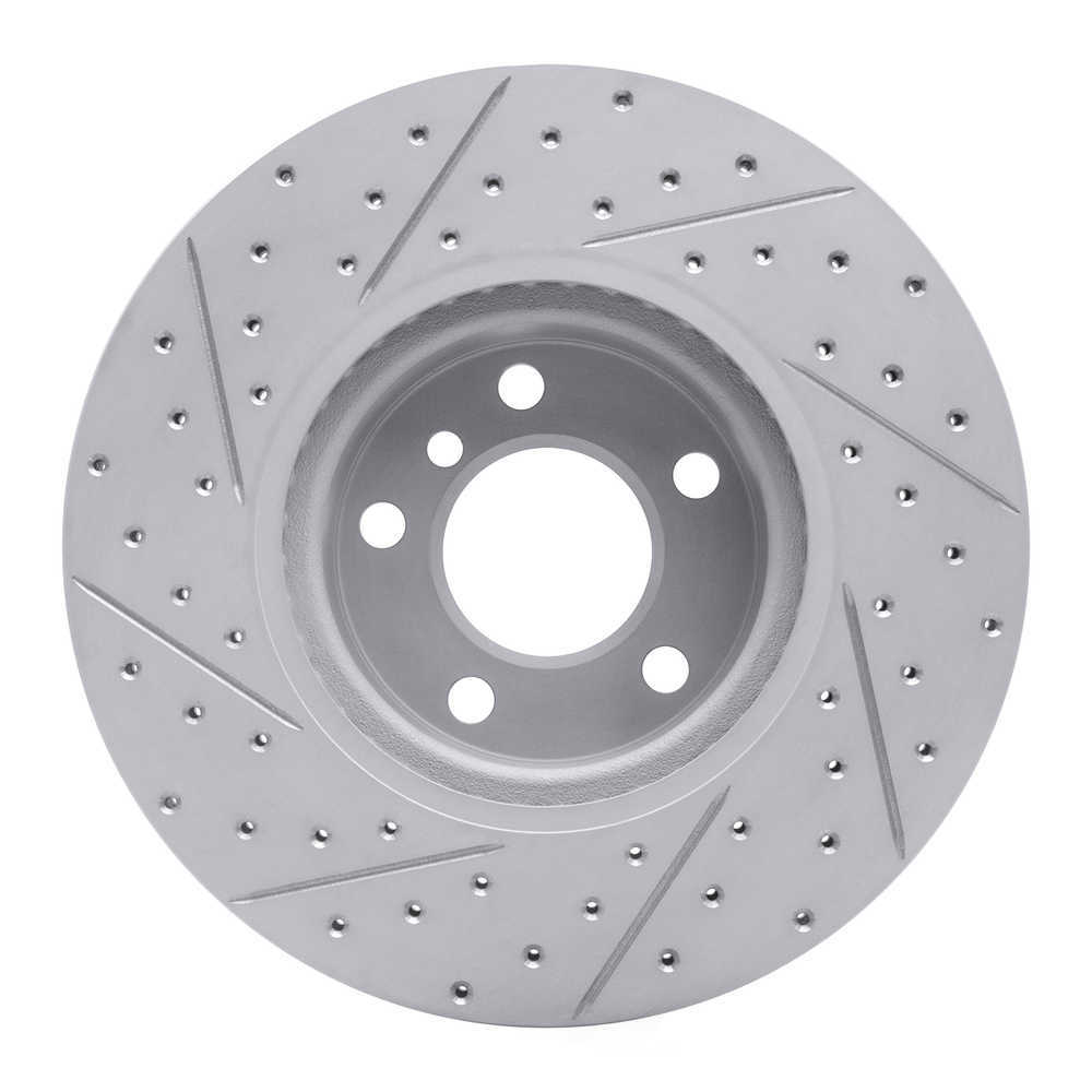 Dynamic Friction Company 830-31151R DFC Geoperformance Rotor - Drilled and Slotted