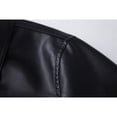 thumbnail image 7 of Men's Lightweight Business Jacket, PU Leather Coat Outerwear, Stylish Casual Wear for Daily Use, Perfect for Office and Formal Occasions, 7 of 7