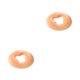 thumbnail image 1 of Jumpingount Almohada de goma de silicona con relleno importado para una experiencia de sueño lujosa, almohada de Gel para Spa, relajante tez 1 2piezas, 1 of 4