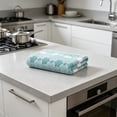 thumbnail image 4 of HOZVOMI Striped Corals Fleece Towel Unisex Household Face Towel Soft and Absorbent Ideal for Bathing and Hair Drying Practical and Decorative Accent for Everyday Use, 4 of 6