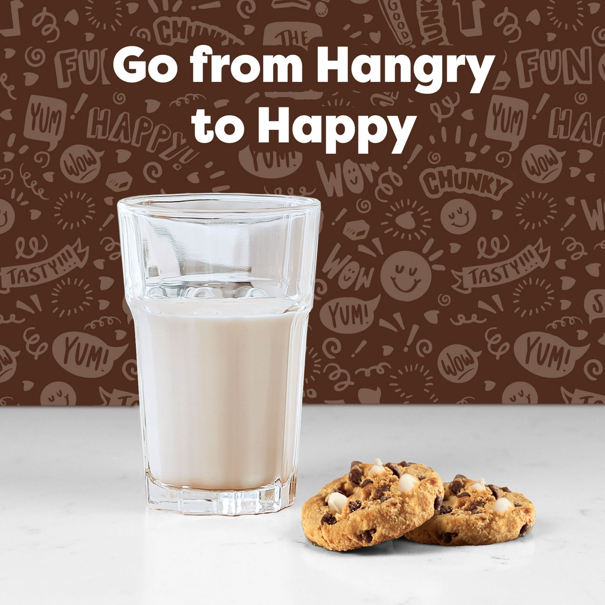 CHIPS AHOY! Crunchy White Fudge Chocolate Chunky Fudgy Chocolate Chip Cookies, Family Size, 18 oz