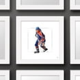 thumbnail image 4 of Gallery Pops Wayne Gretzky - Art Sketch Oilers Skating Wall Art, White Framed Version, 12" x 12", 4 of 5
