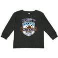 thumbnail image 3 of Inktastic Daddy Football Buddy Boys or Girls Long Sleeve Toddler T-Shirt, 3 of 5