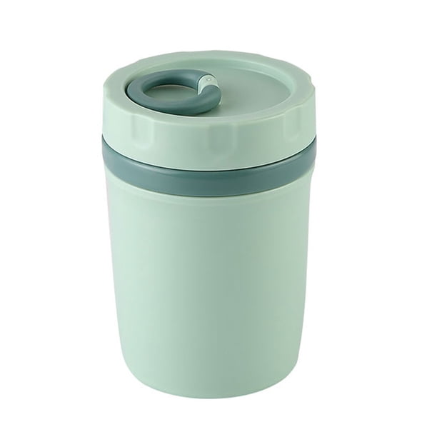 Taza de desayuno Bewildely de plástico 330ML color Verde claro