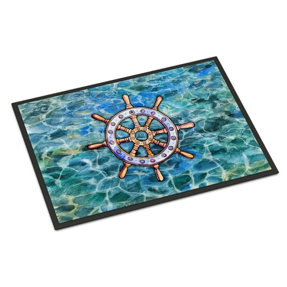 Steering Wheel Helm Door Mat