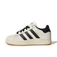 thumbnail image 3 of Zapatillas de skate Adidas Originals Samba para hombre y mujer, de piel, tendencia, informales, antideslizantes, con absorción de impactos, color blanco, azul y marrón, 3 of 5