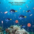 thumbnail image 2 of Fish tank floating fake tropical fish luminous silicone fish realistic moving fish ornaments, 2 of 4
