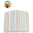 thumbnail image 2 of 1200pcs Plastic Straws Plastic Drinking Straws-flexible Plastic Straws, 2 of 4