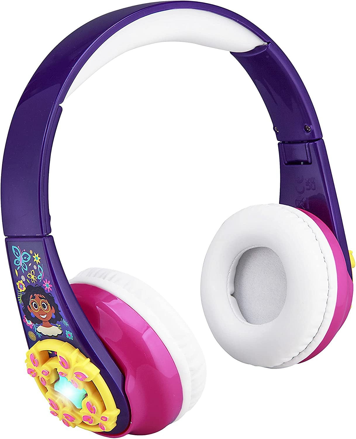 eKids Disney Encanto Bluetooth Headphones with EZ Link, Wireless