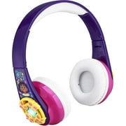 eKids Disney Encanto Bluetooth Headphones with EZ Link, Wireless Headphones with Microphone and Aux Cord, Kids Headphones for School, Home, or Travel