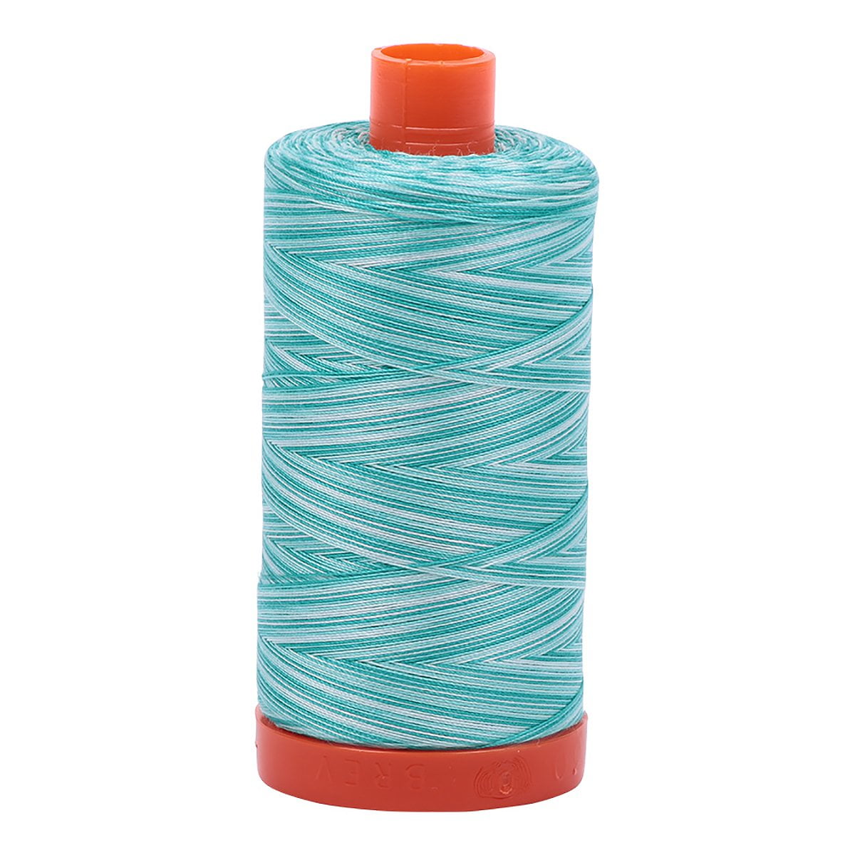 Aurifil 4654 Variegated 50W 1422 yd Aqua Mako Cotton Thread