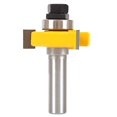 thumbnail image 4 of HUGFEGWE Tongue and Groove Router Bit Set 1/2 Inch Shank T Shape Router Bit with Double Bearing 1-1/2" Stock Woodworking Cutting Tool CA919-66637, 4 of 7
